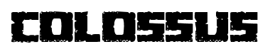Colossus font