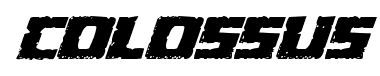 Colossus font