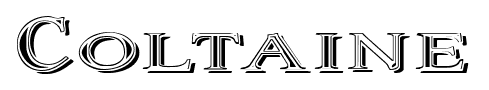 Coltaine font