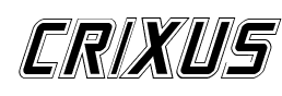 Crixus font