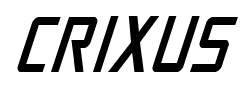 Crixus font