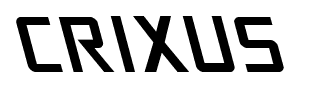 Crixus font