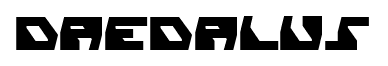 Daedalus font