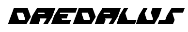 Daedalus font