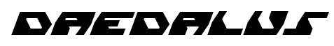 Daedalus font