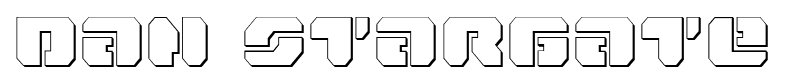 Dan Stargate font