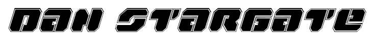 Dan Stargate font