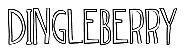 Dingleberry font