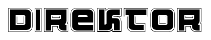 Direktor font