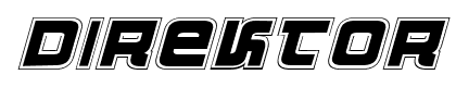 Direktor font