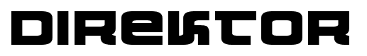 Direktor font