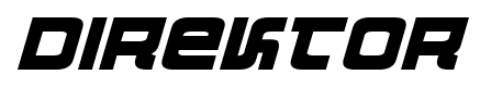 Direktor font