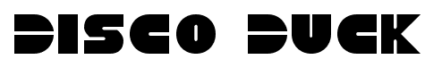 Disco Duck font