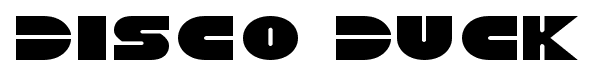 Disco Duck font