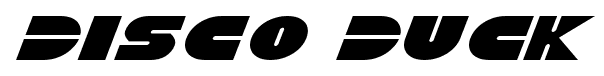 Disco Duck font