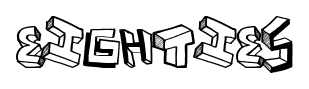 Eighties font