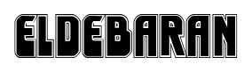 Eldebaran font