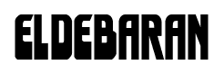 Eldebaran font