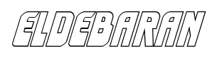 Eldebaran font