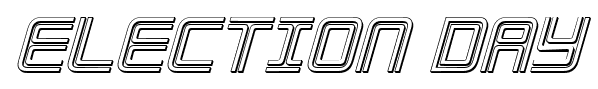 Election Day font