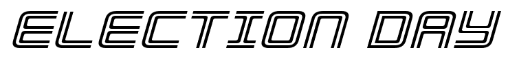 Election Day font