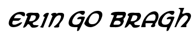 Erin Go Bragh font