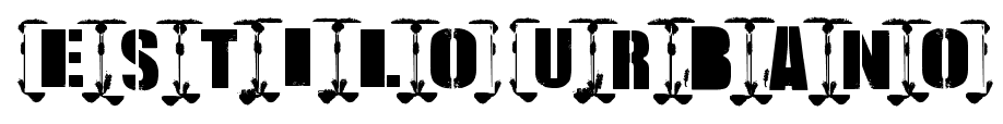 Estilo Urbano font