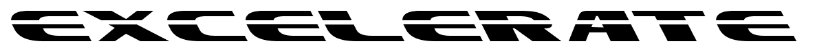 Excelerate font