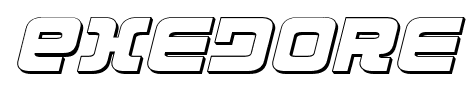 Exedore font