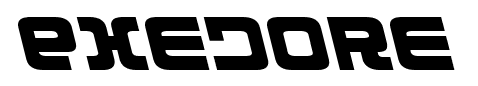 Exedore font