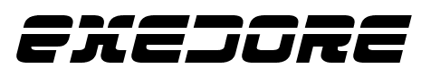 Exedore font