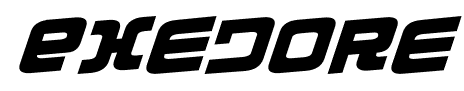 Exedore font