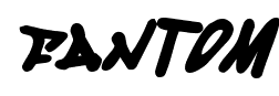 Fantom font