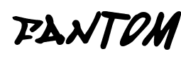 Fantom font