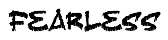 Fearless font
