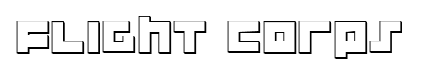 Flight Corps font