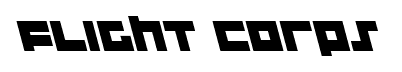 Flight Corps font