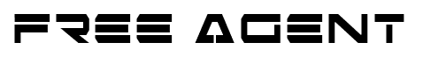 Free Agent font