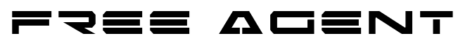 Free Agent font