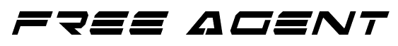 Free Agent font