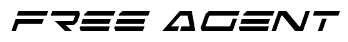 Free Agent font