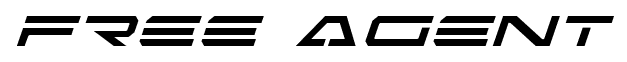 Free Agent font