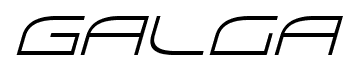Galga font