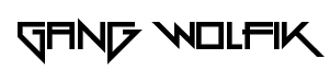 Gang Wolfik font