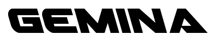 Gemina font
