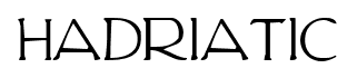 Hadriatic font