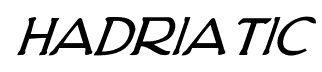 Hadriatic font