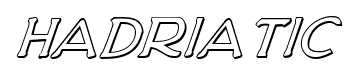 Hadriatic font