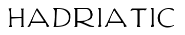 Hadriatic font