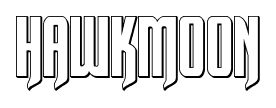 Hawkmoon font